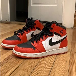 Jordan Retro 1 Black and Orange